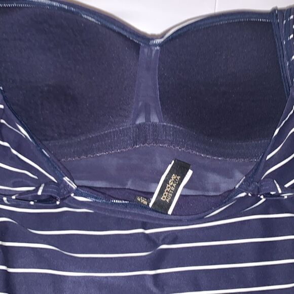 Bond - eye Australia Swimsuit One Piece Striped Niptuck Size 8 - Picture 4 of 8